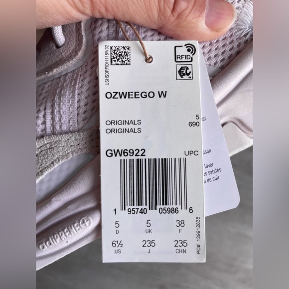 Adidas Ozweego Sneaker, Ice Purple, Women's - Picture 6 of 6